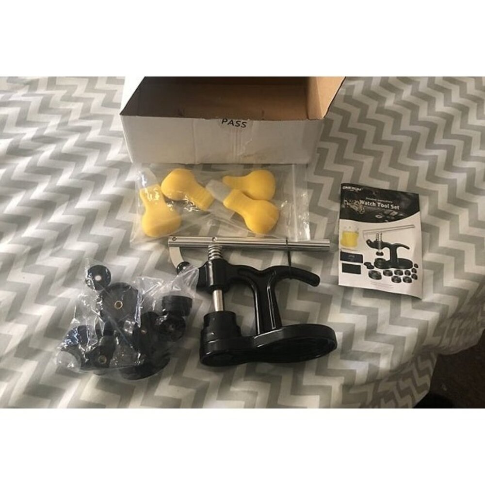 New Watch Press Tool Set, Watch Repair Kit Professional with Everything